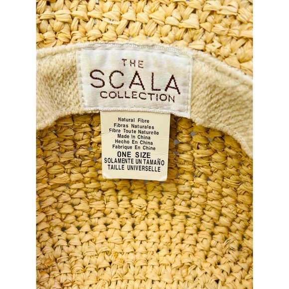The Scala Collection Natural Fibre Women's Hat One Size - Picture 9 of 10